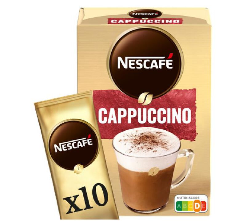 Nescaf&eacute; Instant Cappuccino - 10 Sticks image number 0