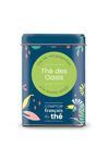 Th&eacute; des Oasis mint green tea - 90g loose leaf tea in tin by Comptoir Fran&ccedil;ais du Th&eacute; image number 0