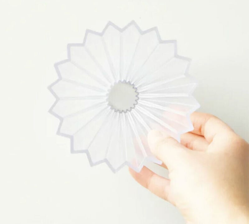 Origami Dripper Air M Clear + Wooden Holder image number 2