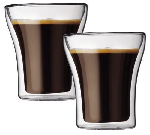 Bodum Assam Set of 2 Double Wall Glasses - 20cl