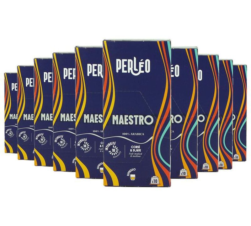 10 capsules compatibles Nespresso* Original Maestro - PERL&Eacute;O image number 0