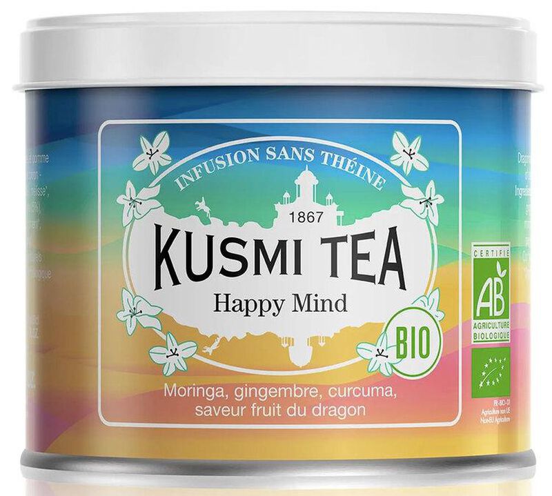 Kusmi Tea - Infuso Happy Mind Bio Sfuso 100 g image number 0