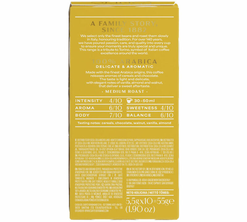 Capsules Nespresso - 100% ARABICA  Riserva Torino - x10 - VERGNANO image number 4