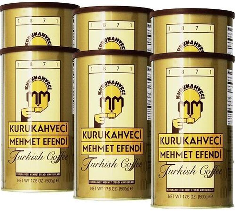 Mehmet Efendi Turkish ground coffee - 6x500g(3kg) image number 0