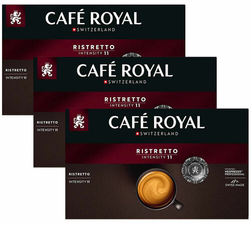 150 Nespresso* Pro Capsules Ristretto &ndash; CAFE ROYAL