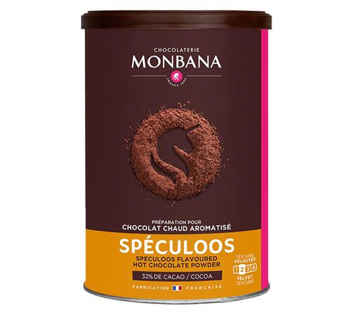 Monbana - Cioccolato in polvere gusto Speculoos 250 g