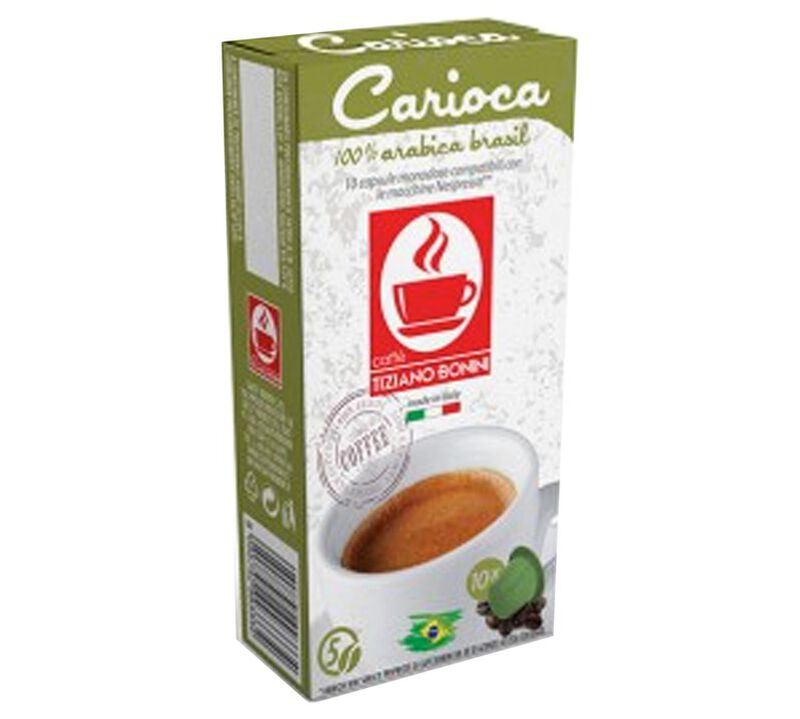 Caff&egrave; Bonini Carioca coffee capsules compatible with Nespresso&reg; x 10 image number 0