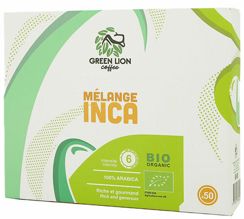 Inca Blend - Green Lion Coffee Nespresso&reg; Pro Compatible Capsules x 50