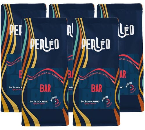 Perleo Espresso Bar Coffee Beans - 6 x 250g