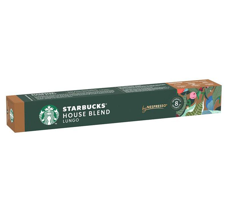 10 Nespresso* Original Compatible Capsules House Blend &ndash; STARBUCKS image number 0