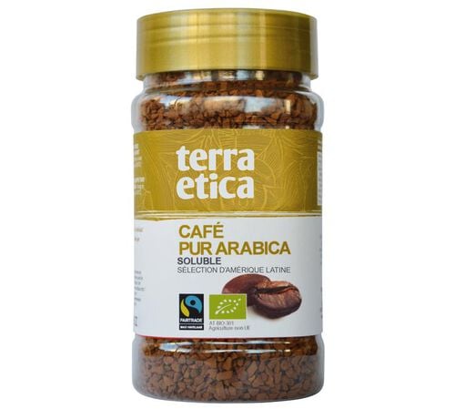 Terra Etica Pure Arabica Organic Instant Coffee - 100g