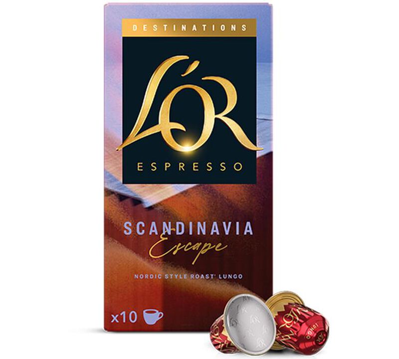 10 capsules compatibles Nespresso - Scandinavie Escape - L'Or Espresso image number 1