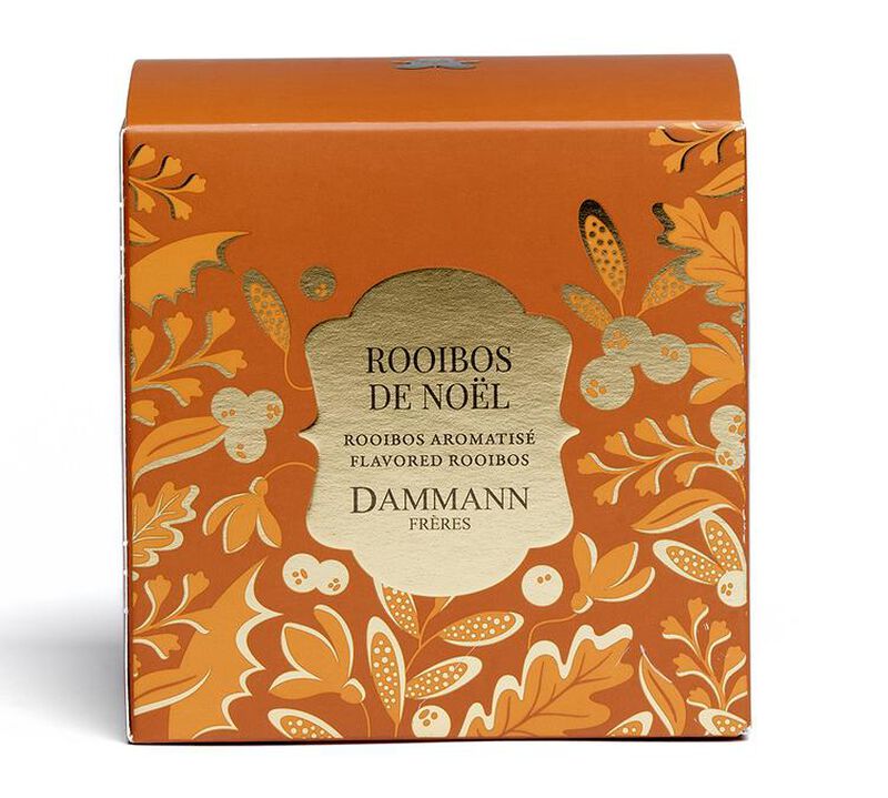 Dammann Fr&egrave;res Christmas Rooibos - 25 Cristal&reg; sachets image number 0