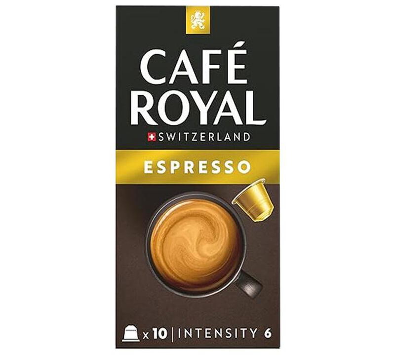 Caf&eacute; Royal 'Espresso' Aluminium Nespresso&reg; Compatible Pods x10 image number 0