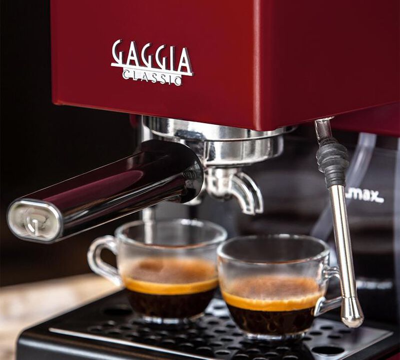Gaggia Classic Macchina Espresso E24 Rossa image number 5