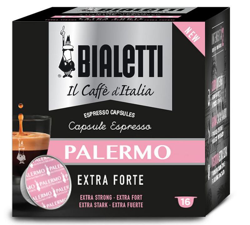 Bialetti Mokespresso Capsules Palermo x 16 coffee pods image number 0