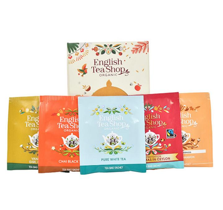 christmas selection tea bags english tea shop