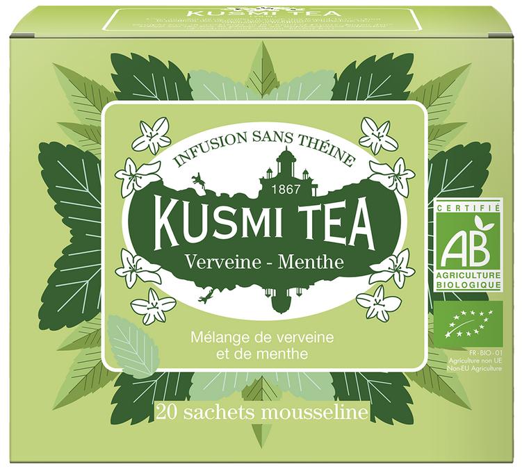 verbena lint herbal tea kusmi tea