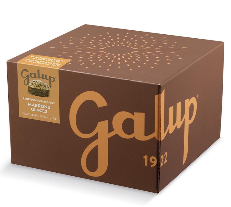 panettone galup glazed chesnuts 1 kg