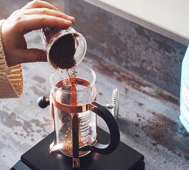 caffe macinato lugat el maya per caffettiera a pistone guatemala 250 g