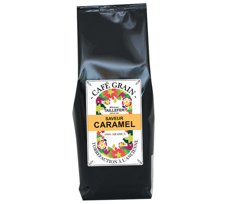 caramel coffee beans maison taillefer