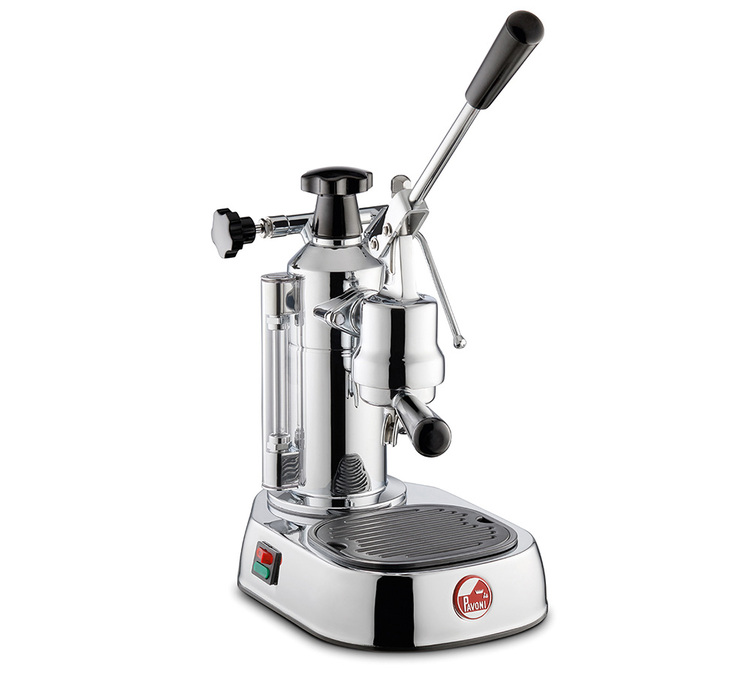 macchina caffe espresso a leva la pavoni lusso europiccola base inox
