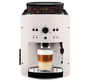 Macchina caffe automatica Krups essential bianca design