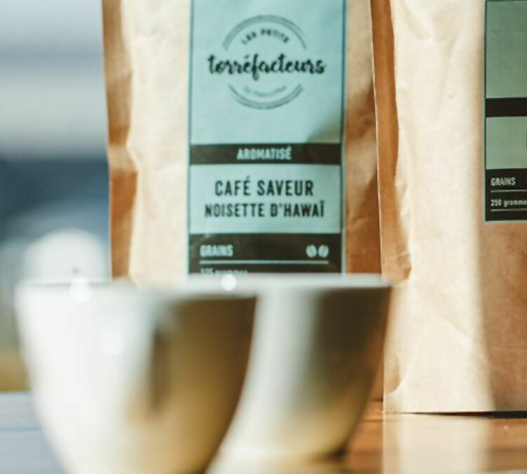 caff&egrave; in grani aromatizzato nocciola piccole torrefazioni