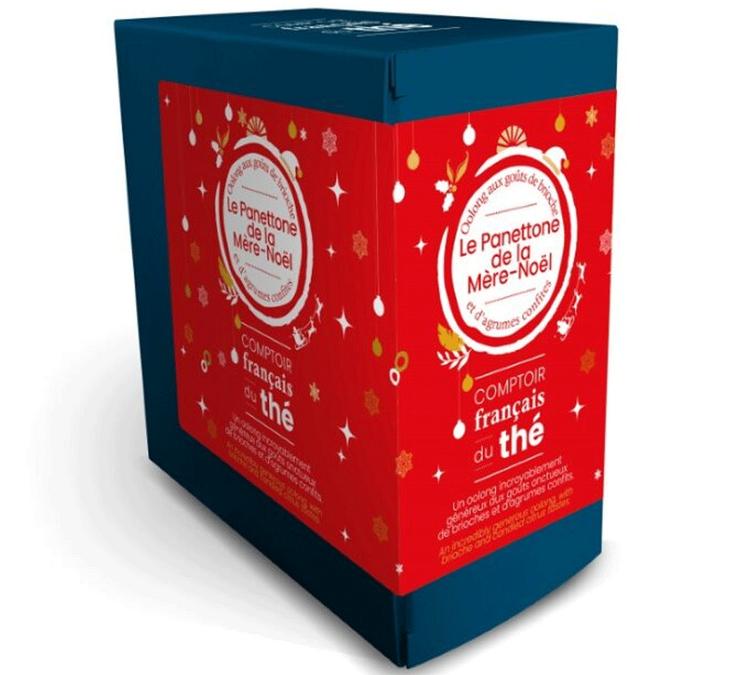 Oolong Tea Le Panettone de la m&egrave;re No&euml;l - COMPTOIR FRAN&Ccedil;AIS DU TH&Eacute;