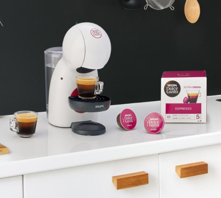 macchina per capsule nescafe dolce gusto bianca