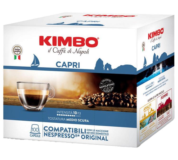 100 nespresso compatible coffee pods capri kimbo x 100