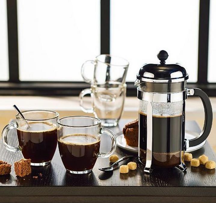 caffettiera chambord plunger 35 cl e tazze da caff&egrave;
