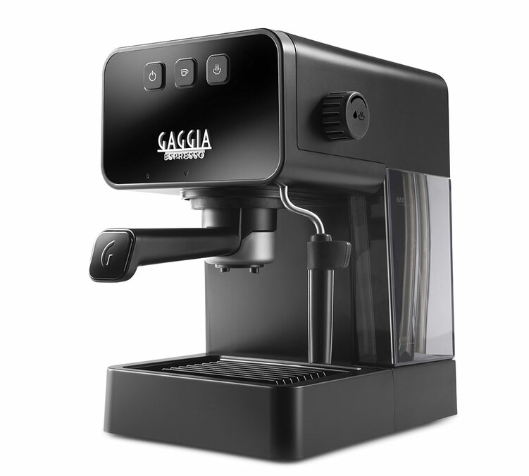 macchina espresso gaggia espresso style black