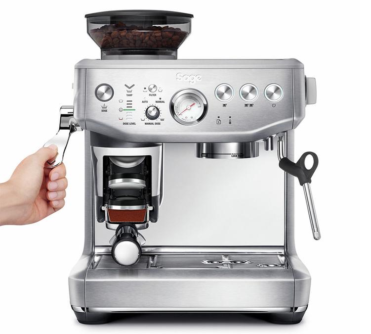 Macchina espresso semi automatica Sage Barista Express Impress Inox