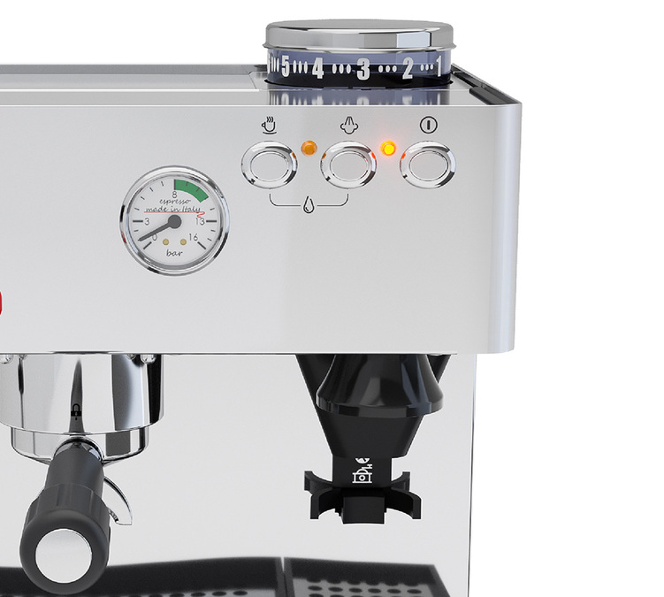 Macchina caff&egrave; espresso LELIT PL042EMI ugello vapore