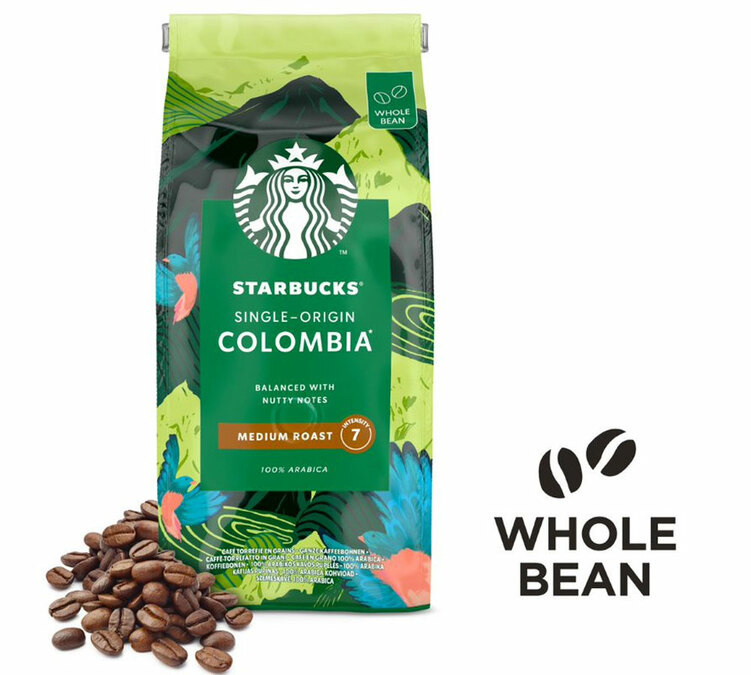 coffee beans starbucks single origin colombia