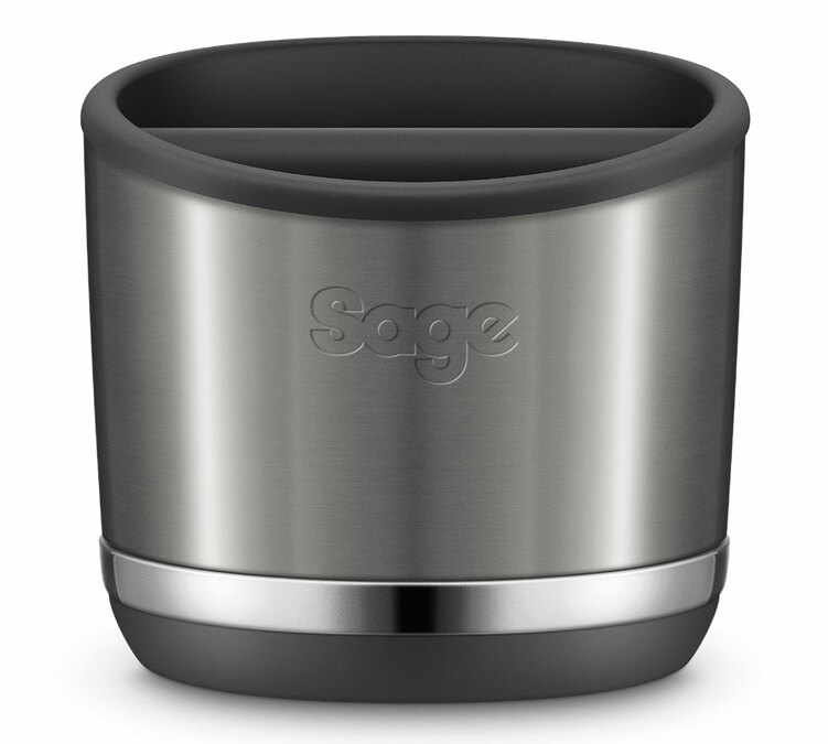 The Knock Box&trade; 10 - Black Stainless Steel - Sage SEA501BSS