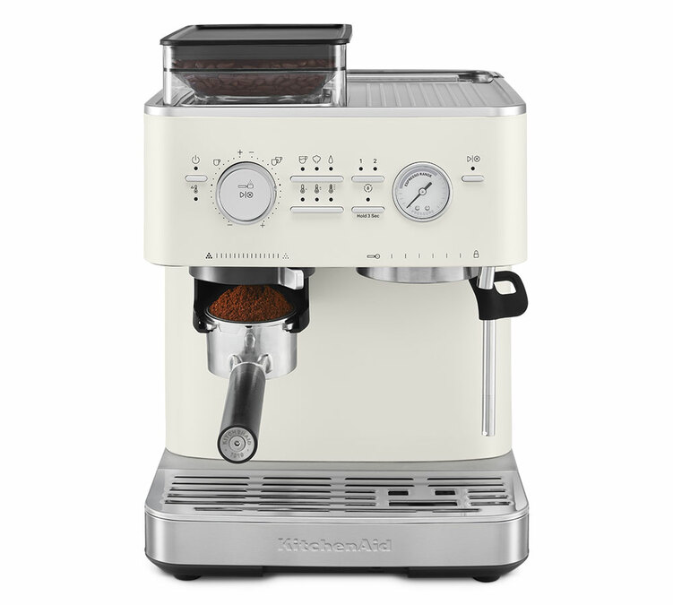manutenzione macchina da caffe kitchenaid semi automatica beige