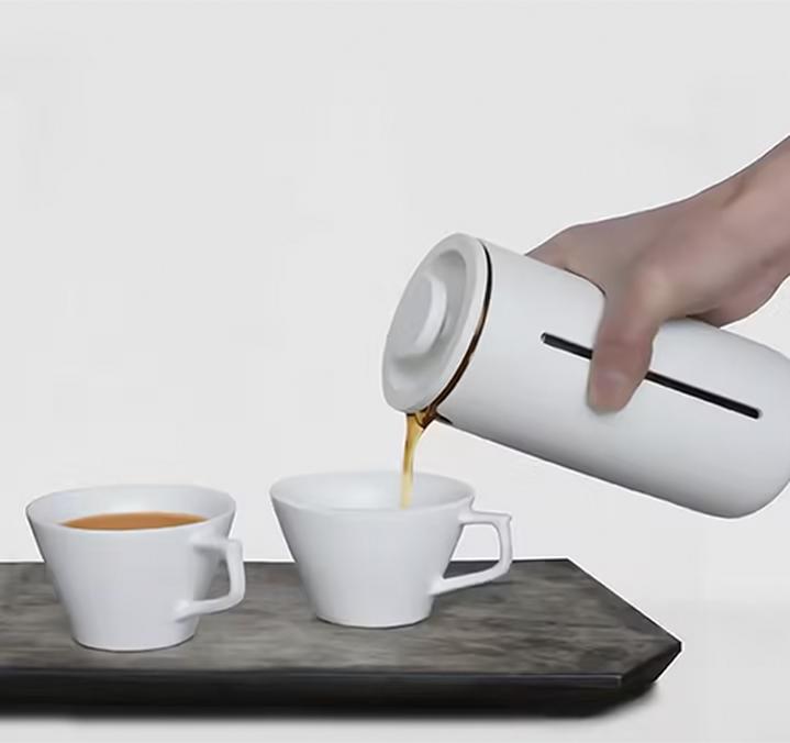 preparation cafe dans french press