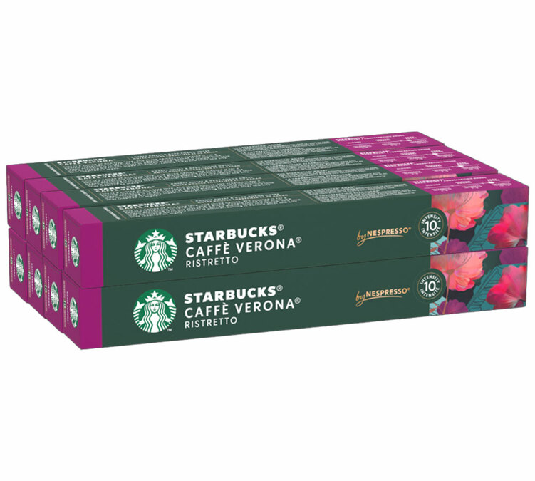 starbucks per nespresso verona 80 capsule