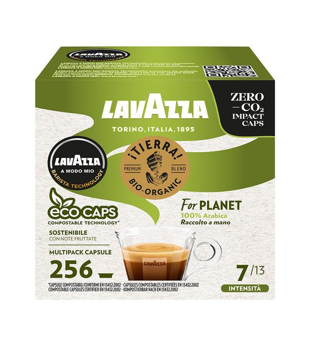 scatola cialde tierra for planet bio lavazza a modo mio