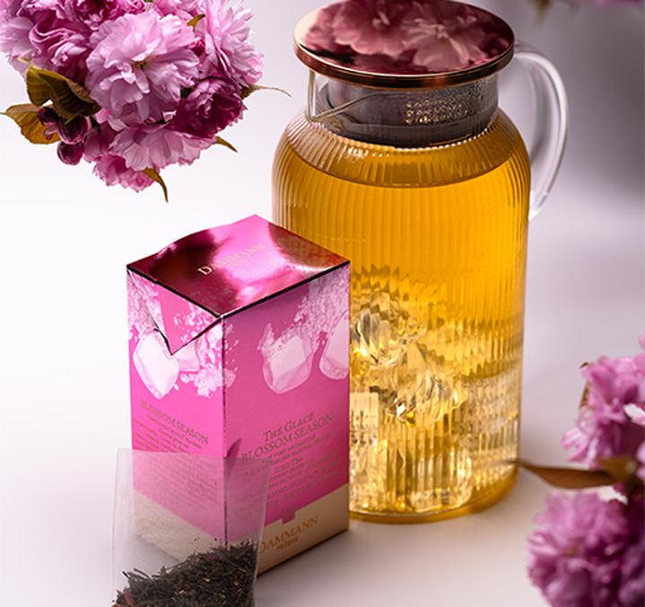 iced tea blossom season dammann freres