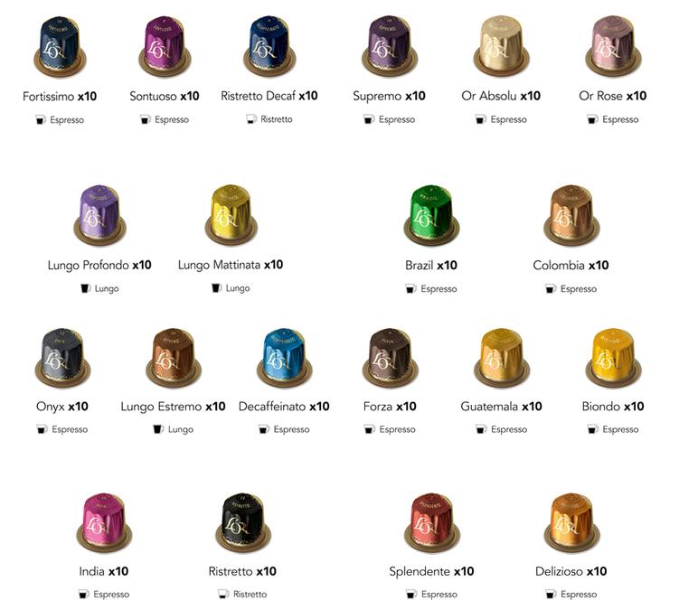box of 200 best-selling Nespresso compatible capsules