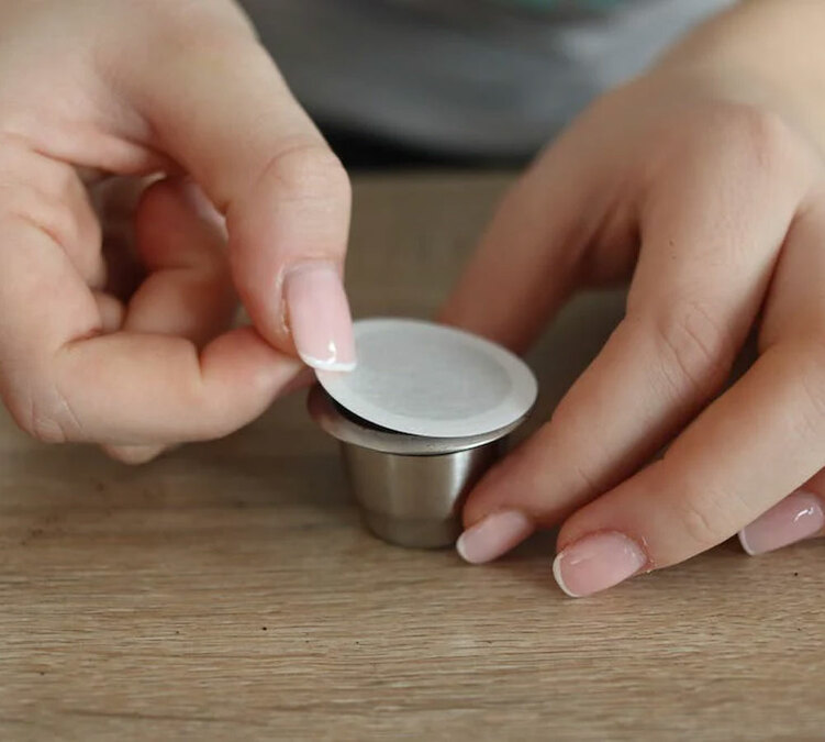 Aroma Seals for Reusable Nespresso&reg; Compatible Capsules Caps Me