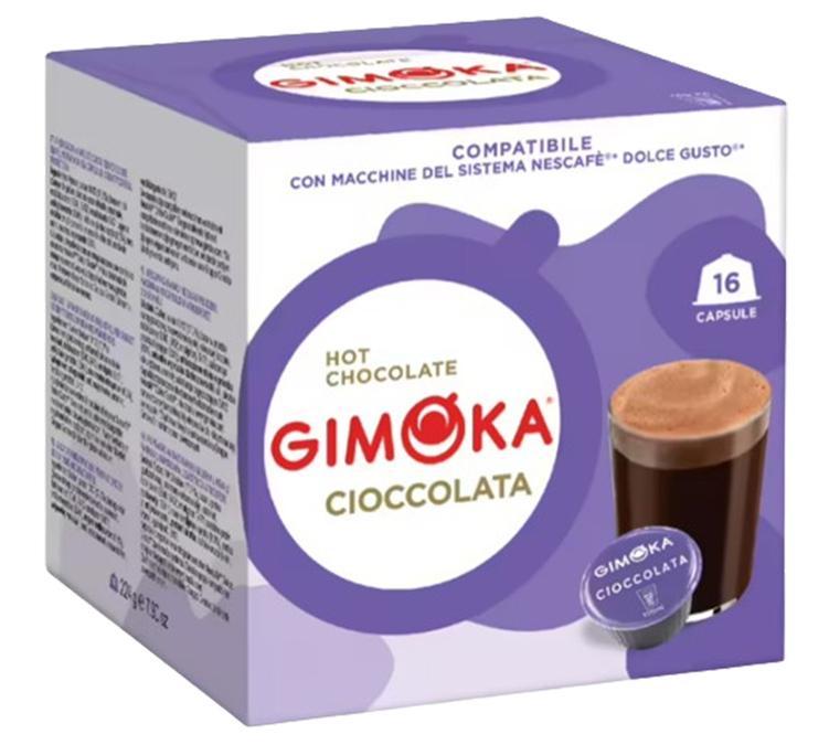 dolce gusto gimoka hot chocolate pods