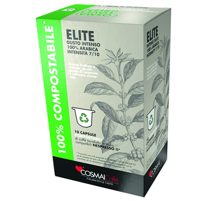 50 capsule per Nespresso&reg; Elite Caff&egrave; Cosmai