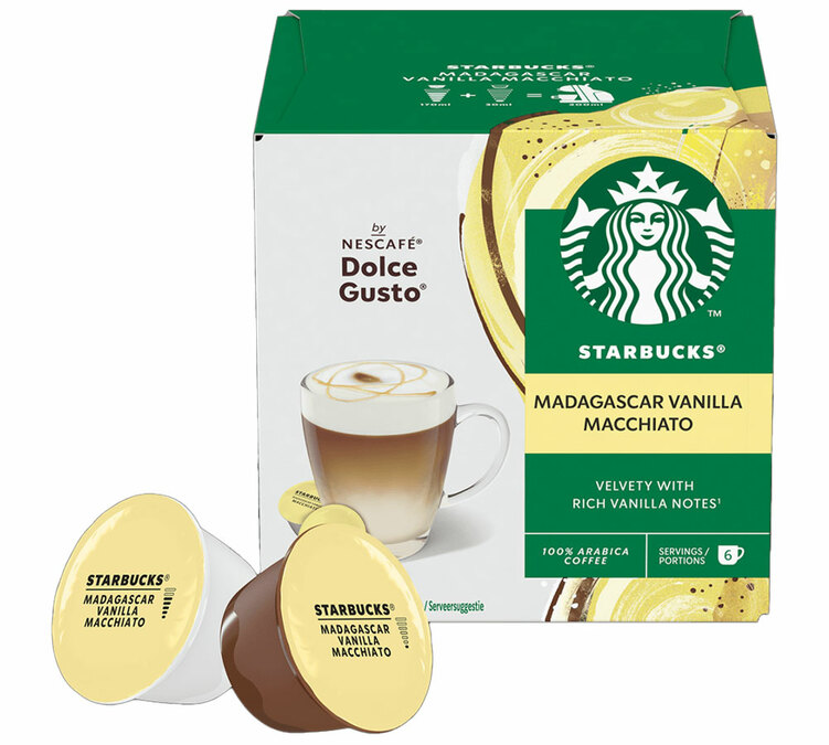 capsule dolce gusto vanilla macchiato starbucks