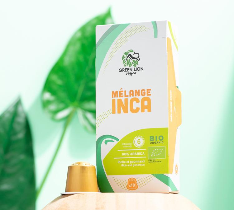 cinquanta capsule di caffe melange inca bio
