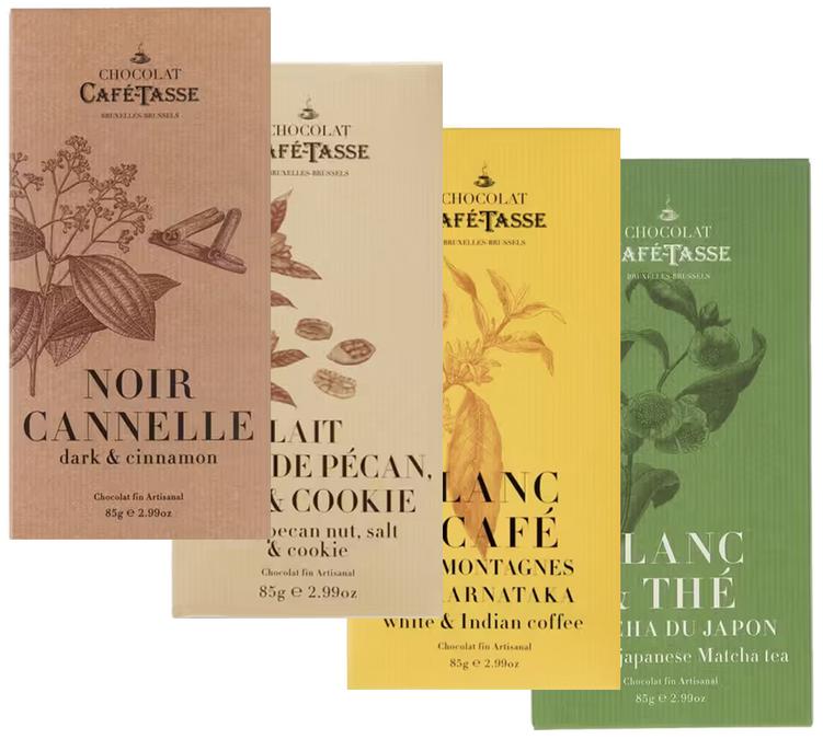 selection chocolat dolfin en tablettes