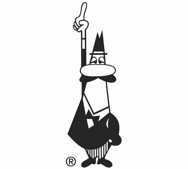 Bialetti logo moustache man
